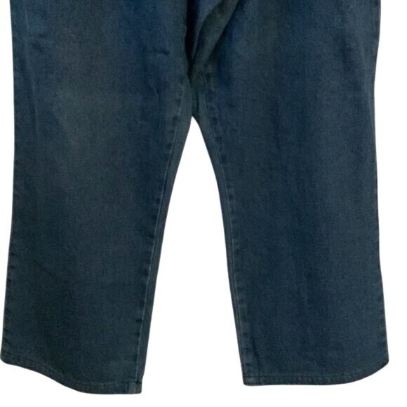 Kikit Womens Average Fit Elastic Waist Denim Jeans 100% Cotton Blue Size XL - Picture 6 of 14